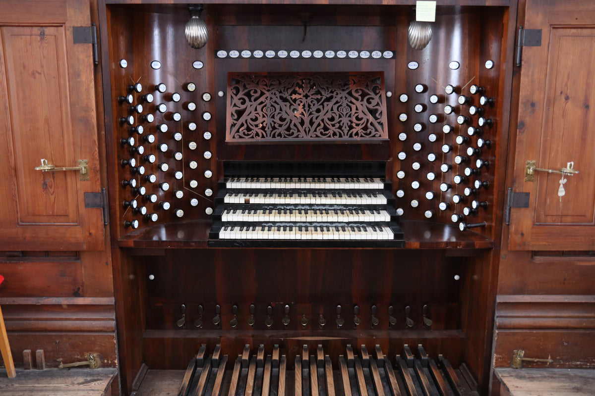 Schwerin, Dom, Ladegast Organ 1871 [Hauptwerk]